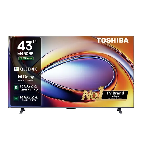 TOSHIBA 43M450RP 43 inch 4K QLED Smart TV