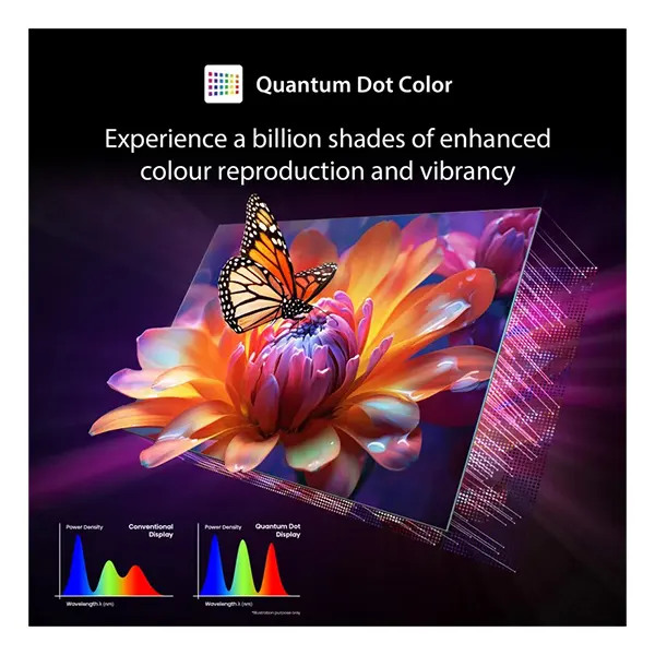 TOSHIBA 43M450RP 43 inch 4K QLED Smart TV - Image 3