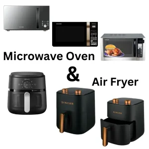 MICROWAVE OVEN & AIR FRYER